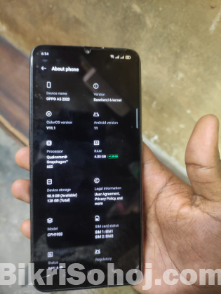 Oppo a52020